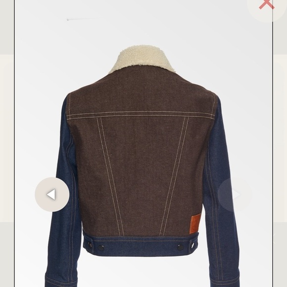 Colovos Multi Fleck Color block, Jacket Brown and Blue Women size Large - Picture 4 of 12